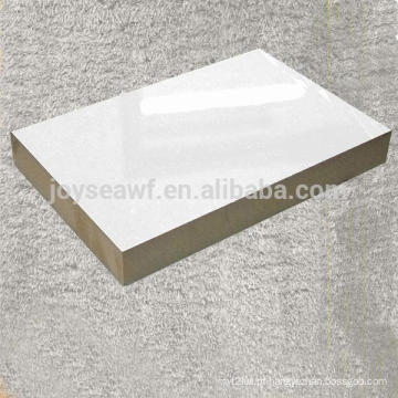 MDF laminado de melamina de cor branca